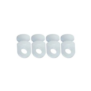 Poleia para Trilho Branco 30 cm