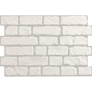 Azulejo Gresart Brick Branco 33×47 cm (cx. 1,10 m²)