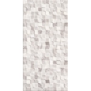 Azulejo Gresart Luxor Grey Decor 30×60 cm (cx. 1,26 m²)