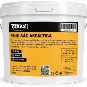 Emulsão Asfáltica 20 kg – Cidax