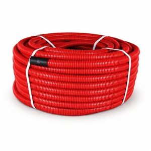 Tubo Corrugado Parede Duplo Vermelho 40 mm 50 m