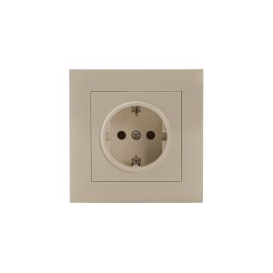 Tomada Schuko Bege – Aslo