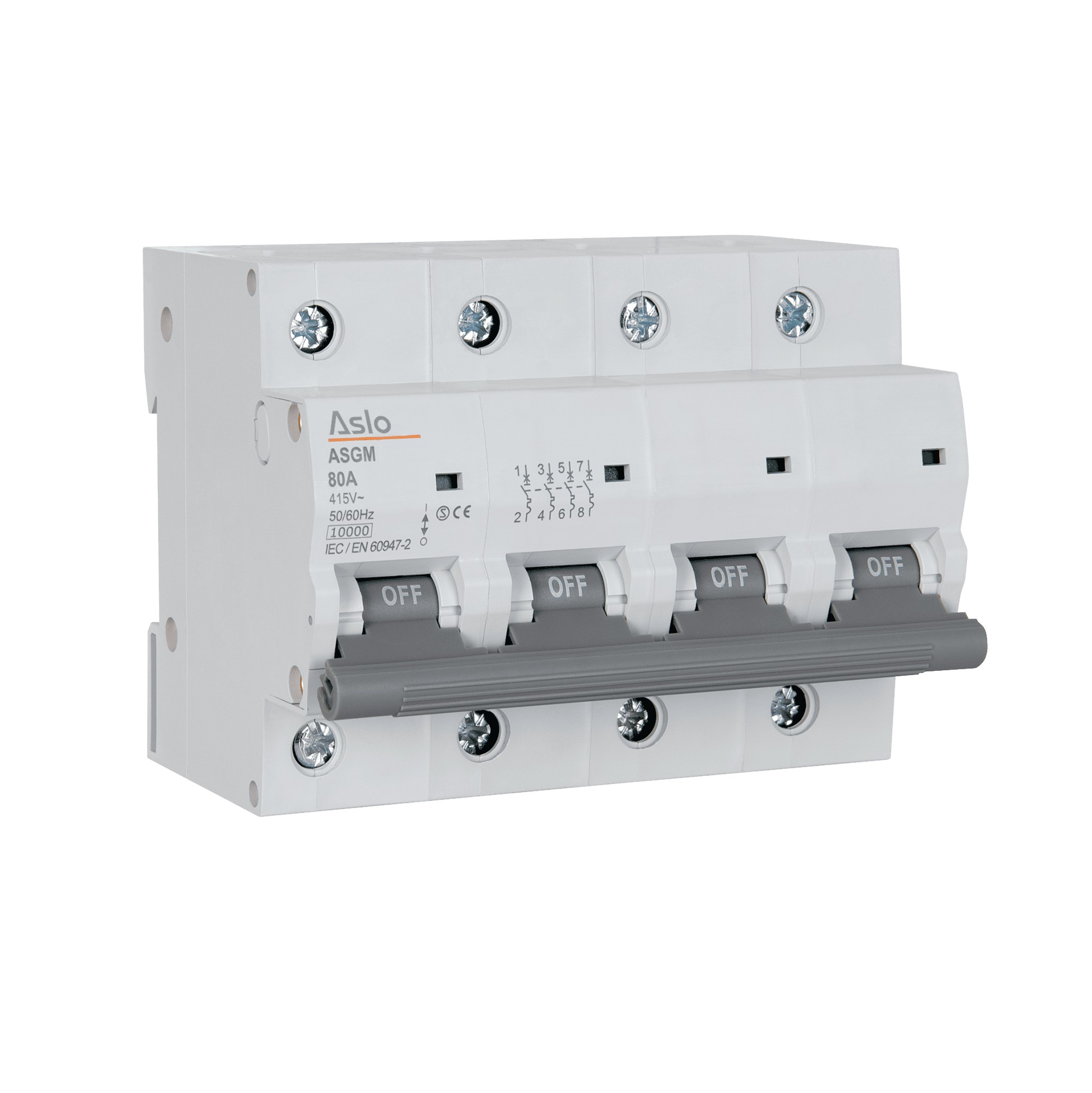 Disjuntor 4P 100 A – Aslo