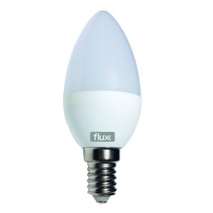 Lâmpada LED Chama 4 W E14 6400 K – Flux