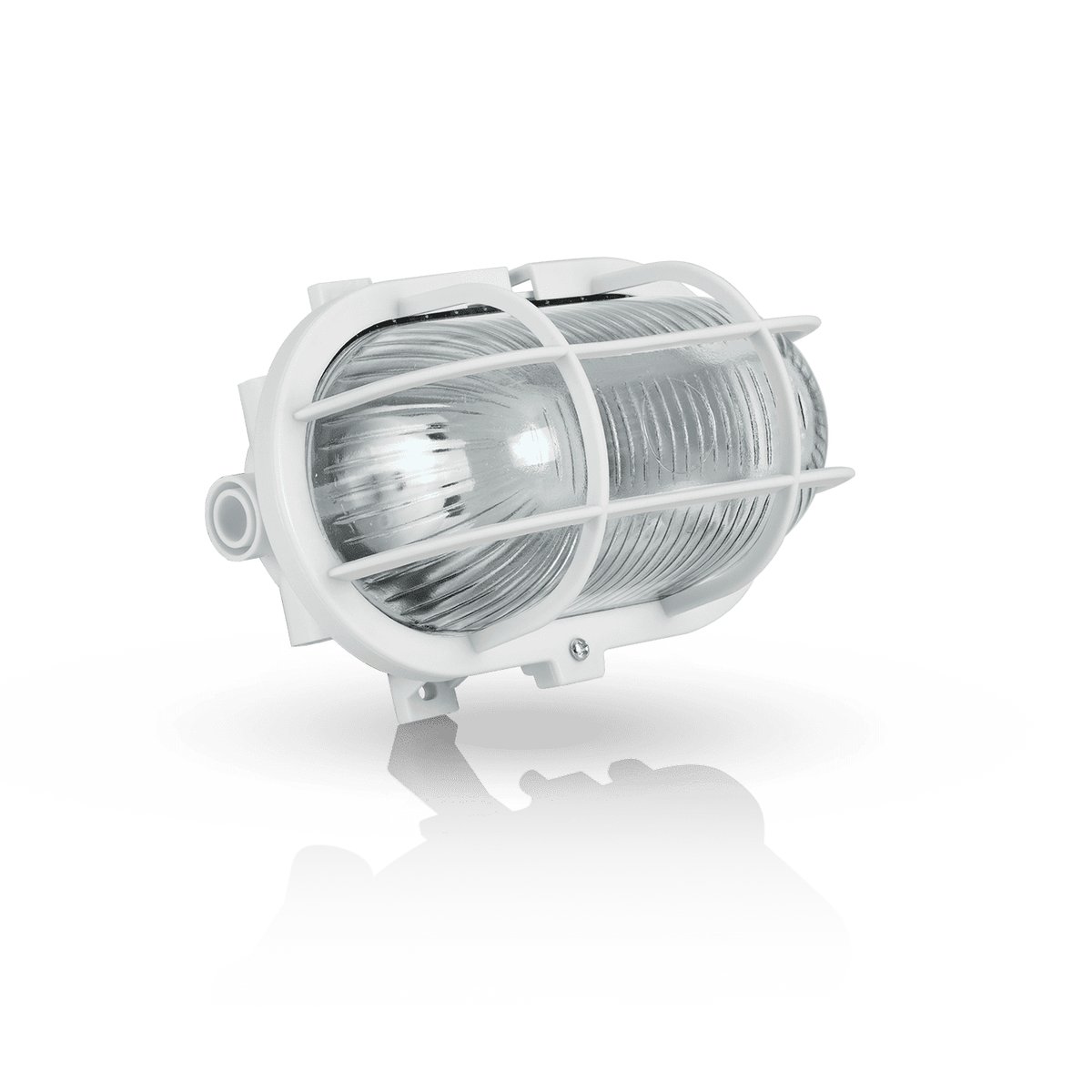 Olho Boi Plástico Oval Branco 170 mm – Aslo