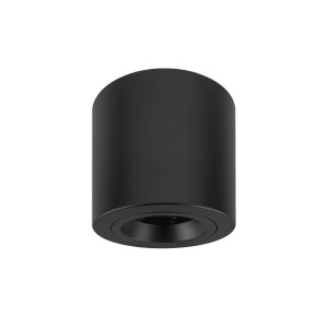 Downlight Saliente Redondo Preto – Aslo