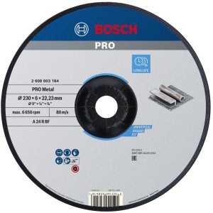 Disco Rebarbar Ferro 230 mm – Bosch