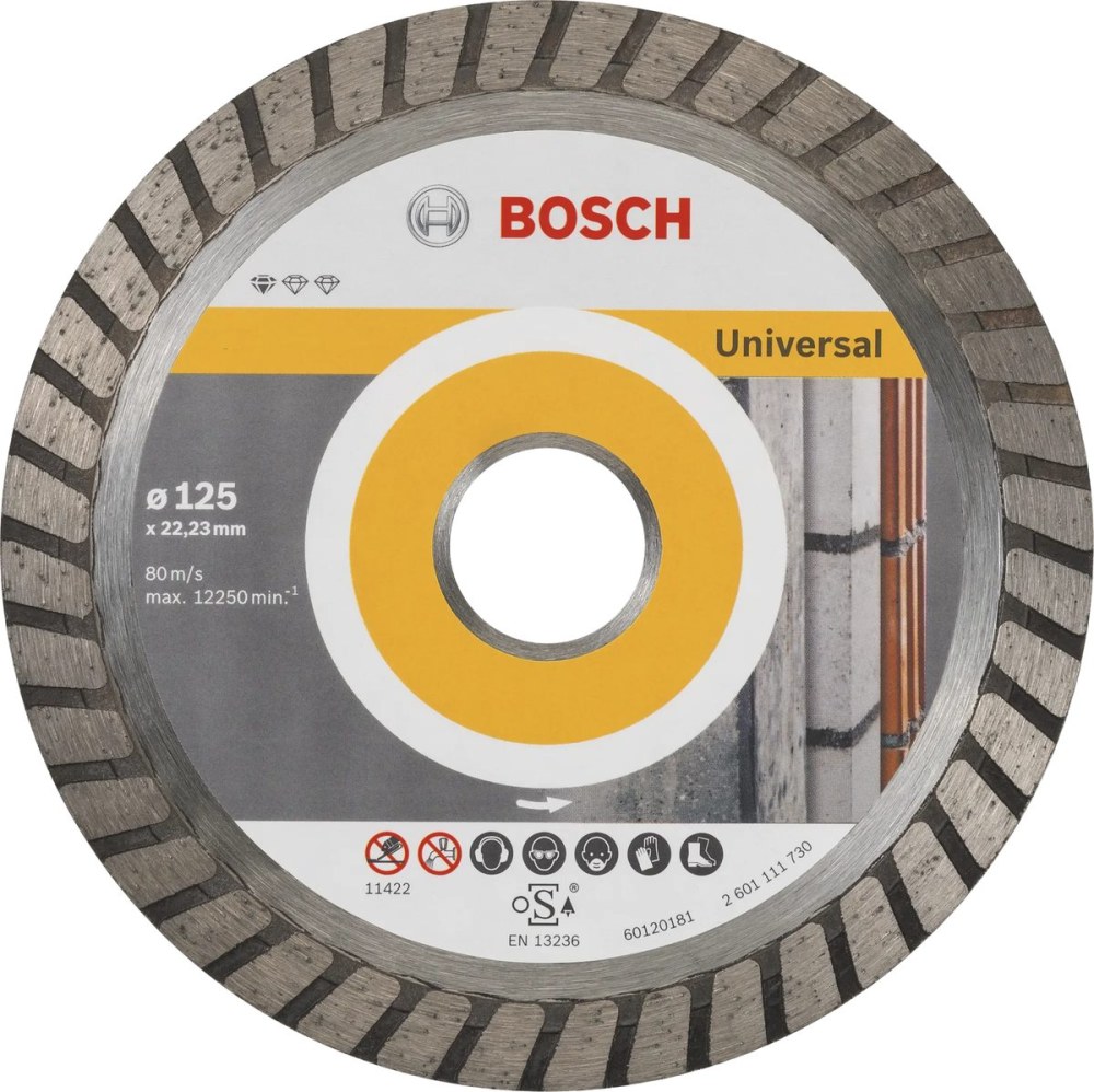Disco Diamante Universal 125 mm – Bosch
