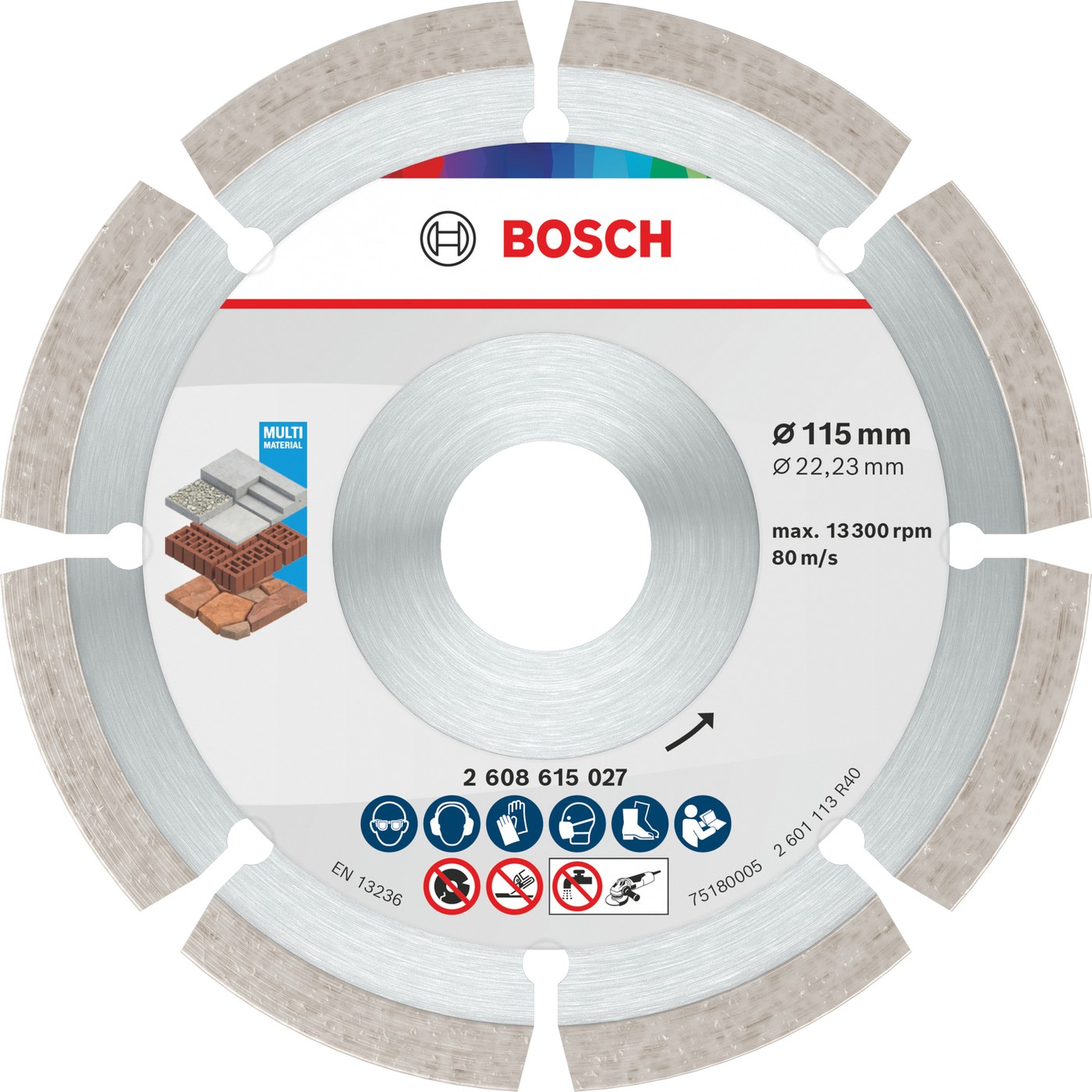 Disco Diamante Universal Eco 115 mm – Bosch