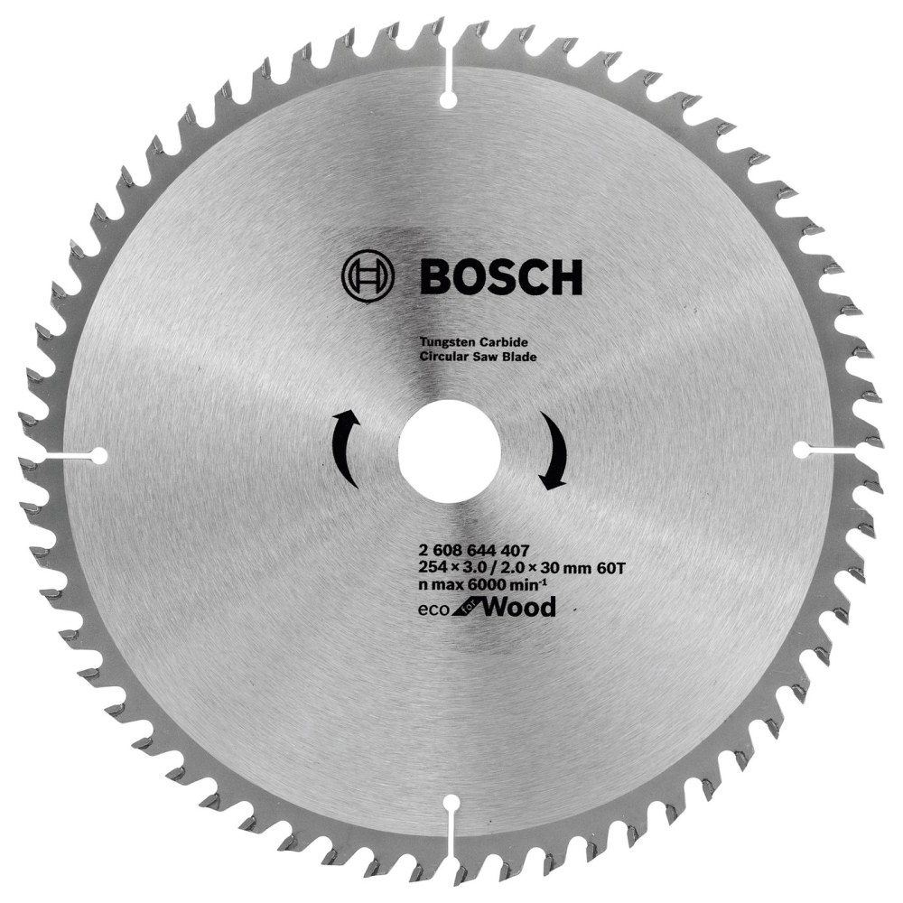 Disco Serra Madeira 254×30-60 – Bosch