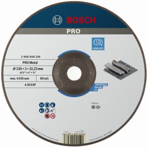 Disco Corte Metal 230×3 – Bosch