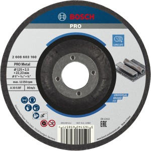 Disco Corte Metal 125×2,5 – Bosch