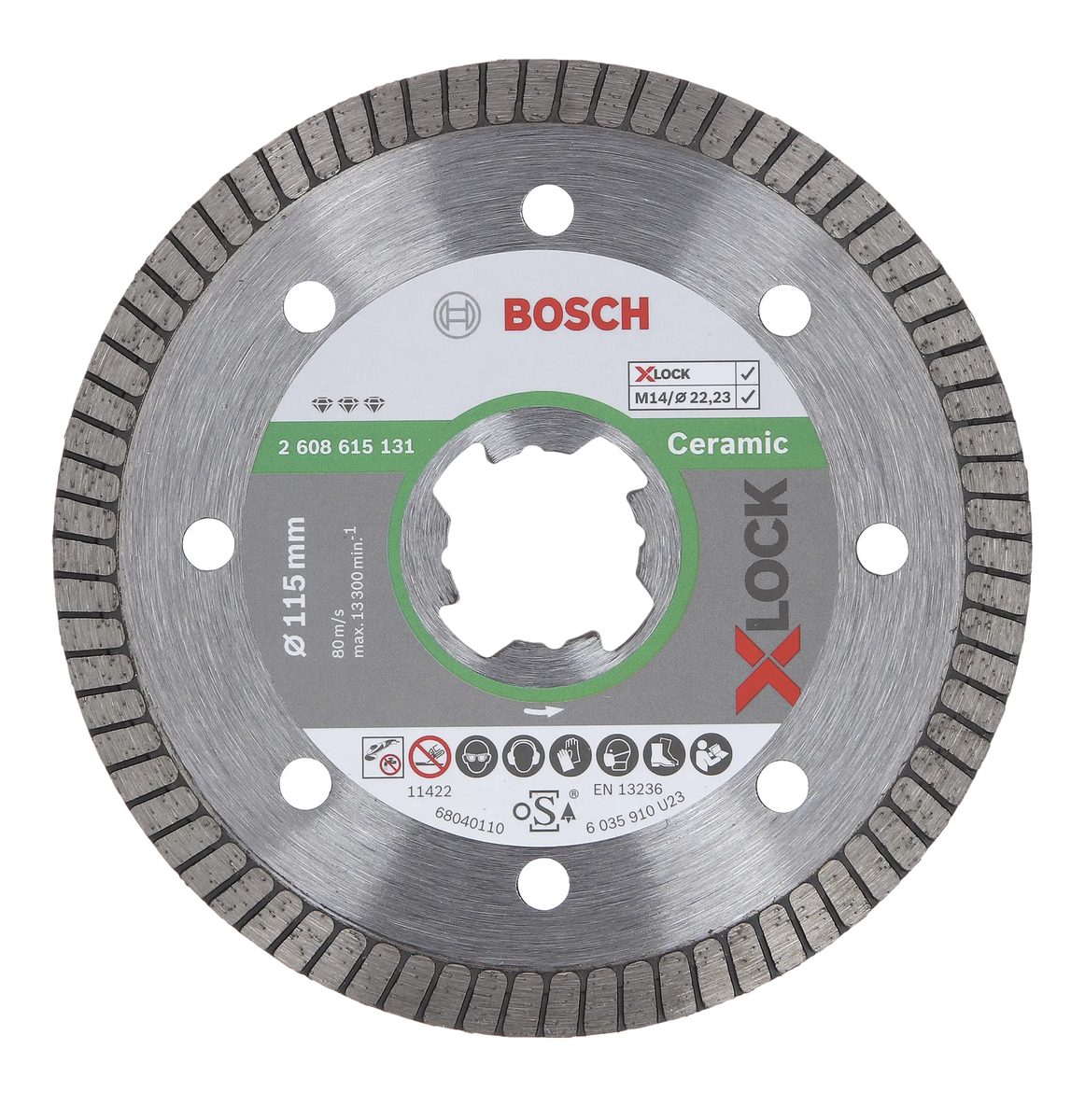 Disco Diamante Universal Turbo 115 mm – Bosch