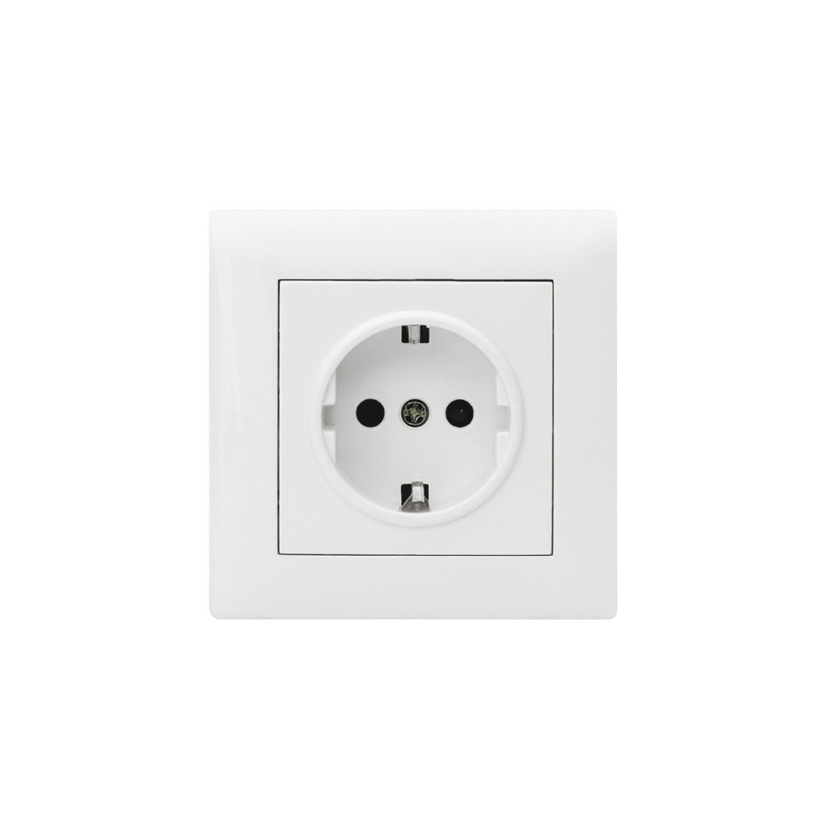 Tomada Schuko Branco – Aslo