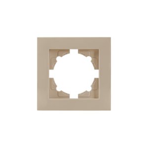 Espelho Simples Horizontal Bege – Aslo