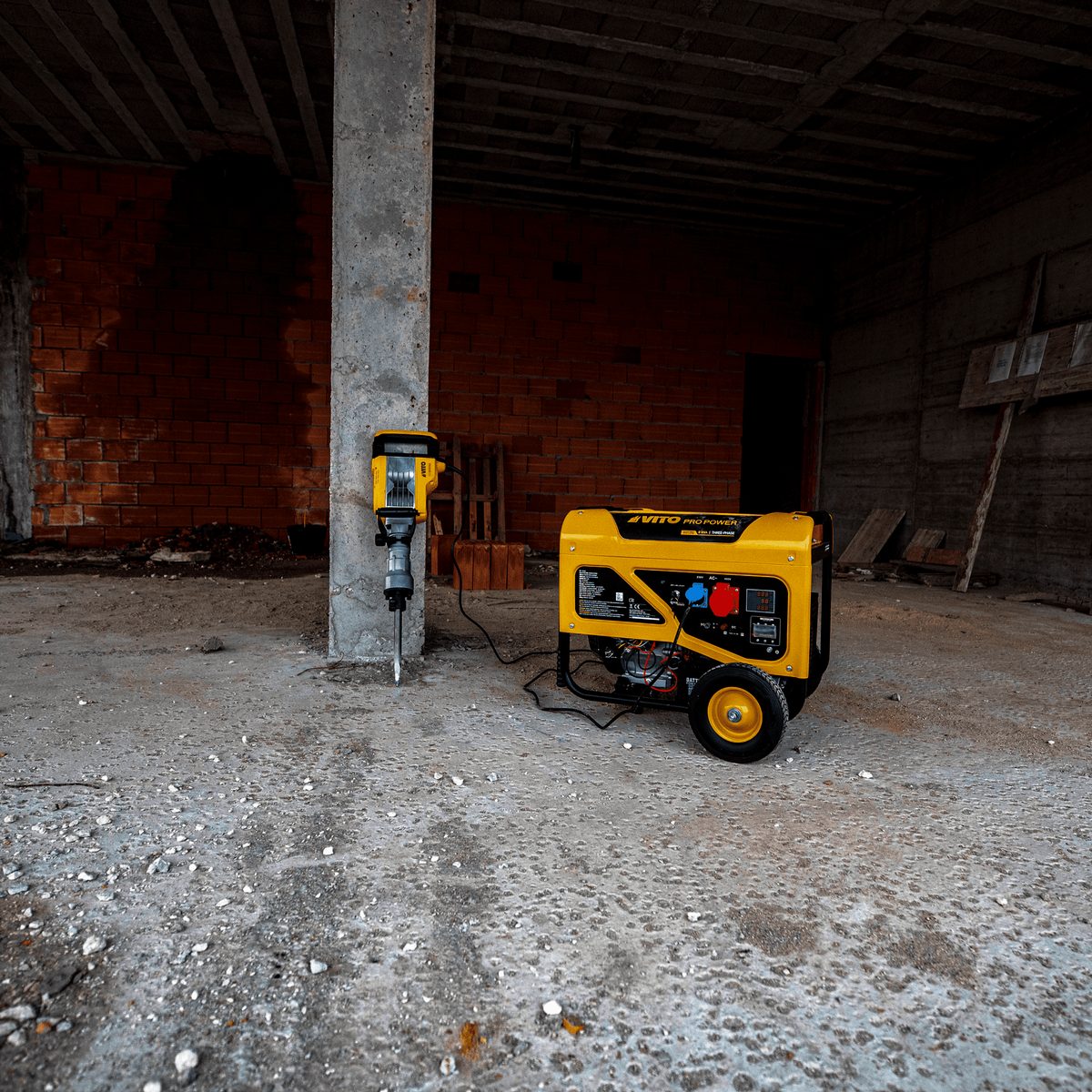 Gerador Gasolina 8 kva com Arranque Elétrico – Vito