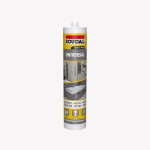 Silicone Acético Cinzento Universal 280 ml – Soudal