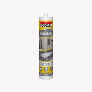 Silicone Acético Transparente Universal 280 ml – Soudal