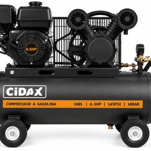 Compressor Gasolina 6,5 Hp 100 L – Cidax