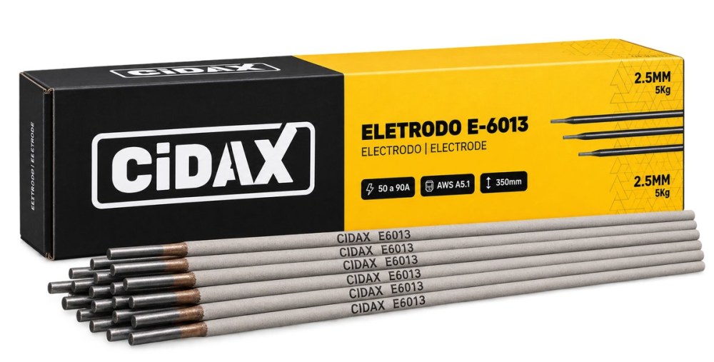 Cidax Electrodo e- 6013 2,50×350 mm (5 kg)
