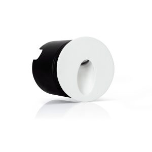Aplique Embutir Circular 3 W 4000 K IP54 Branco – Aslo