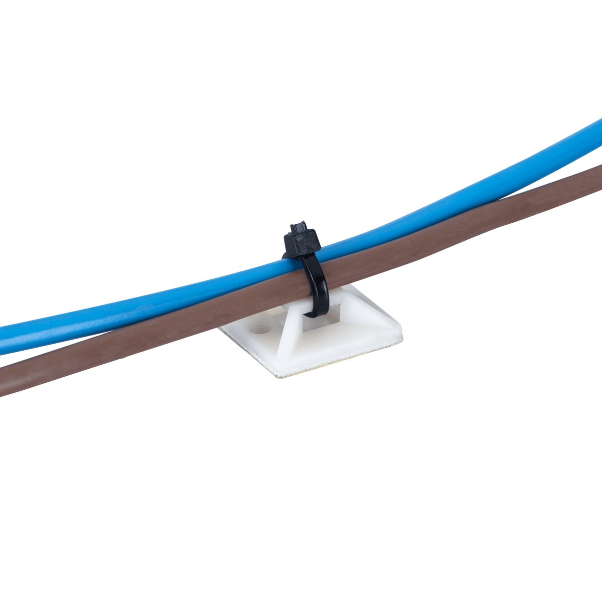 Base Colar para Abraçadeira Fivela 25×25 mm – Aslo