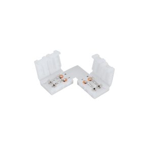 Conector Clip L 2 Pinos para Fita LED 10 mm 12 V/24 V – Aslo