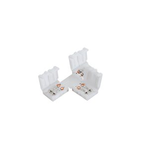 Conector Clip T2 Pinos para Fita LED 10 mm 12 V/24 V – Aslo