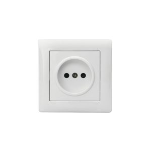 Tomada Simples 2P 16 A - 250 V com AP Branco – Aslo