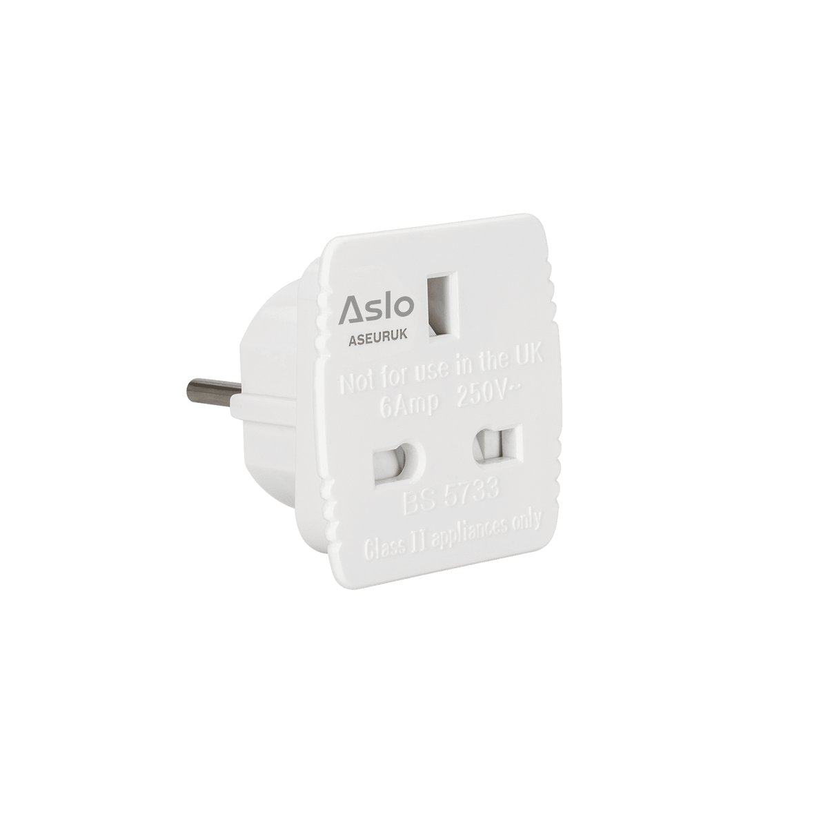 Ficha Adaptadora 6 A UE/UK – Aslo