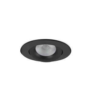 Foco LED Basculante Dimável 8 W 3-CCT Preto – Aslo