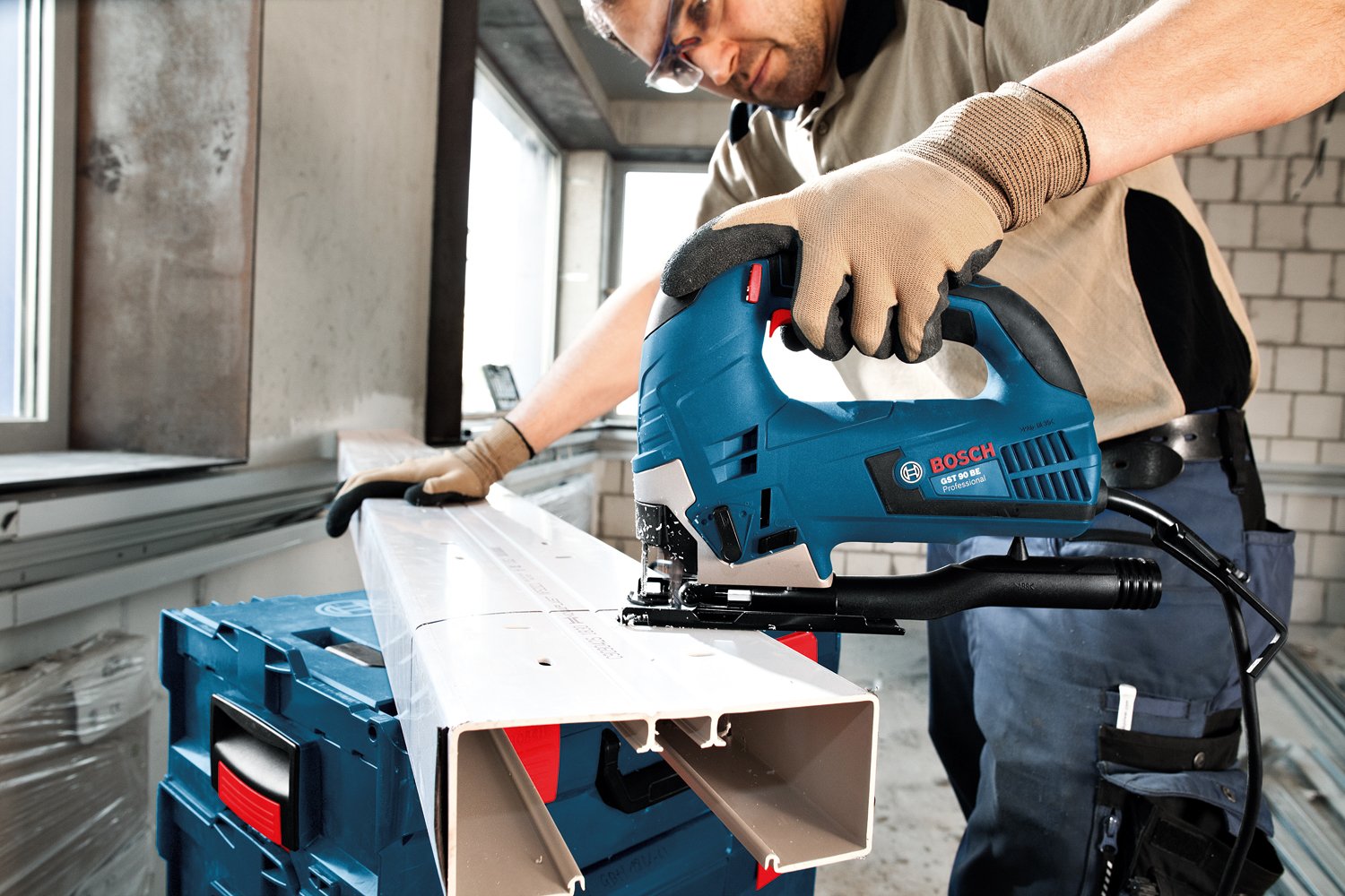 Serra Corte Vertical Gst 90 Be – Bosch - ambiente