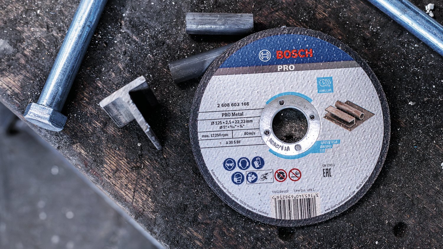 Disco Corte Metal 125×2,5 – Bosch - ambiente