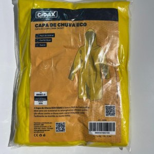 Cidax Capa de Chuva Eco - embalagem