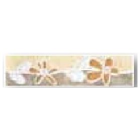 Azulejo Gresco Spring Barra Bege 7×25 cm