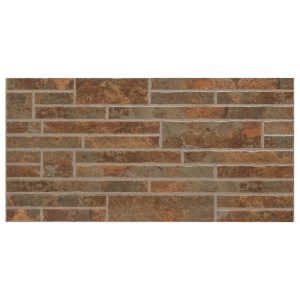 Azulejo Gresco Wall Stones Brown 30×60 cm (cx. 1,47 m²)