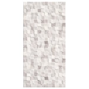 Azulejo Gresart Luxor Grey Decor 30×60 cm (cx. 1,26 m²)