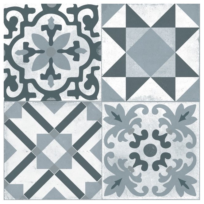Mosaico Gresart Beton Heritage Heritage Grey 40×40 cm (cx. 1,5 m²)