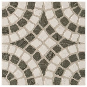 Mosaico Gresco Portuguesa Black/White 33×33 cm (cx. 1 m²)