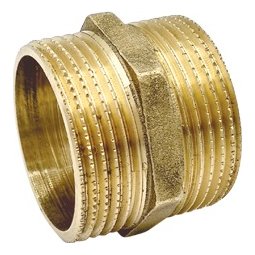 Casquilho Latão Duplo 2 1/2"