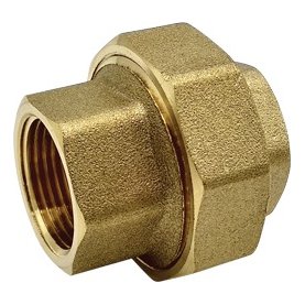 Junção Latão sem Cónica 1 1/4"