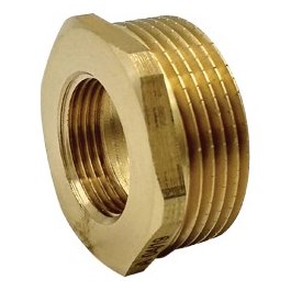 Porca Latão Redução 2"×1 1/2"