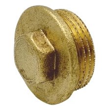 Tampão Latão Macho 3/4