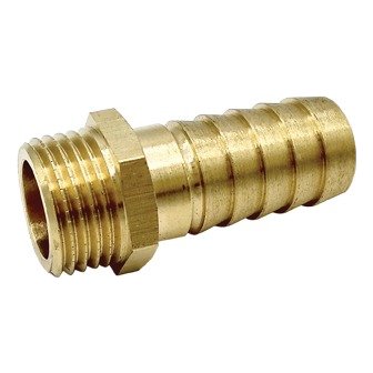 Canhão Latão Rosca Macho 1 1/2"