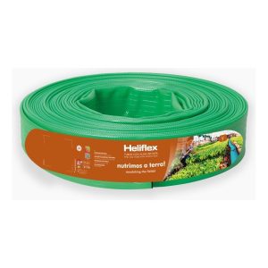 Heliflex Agroflat 75 mm 50 m Verde