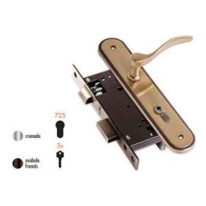Fechadura Embutir 1998/725 Óxido Francês – Teicocil