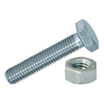 Parafuso Sextavado com Rosca e Porca M8×60