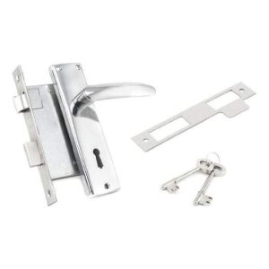 Fechadura Embutir com Puxador 717 Cromado – Teicocil