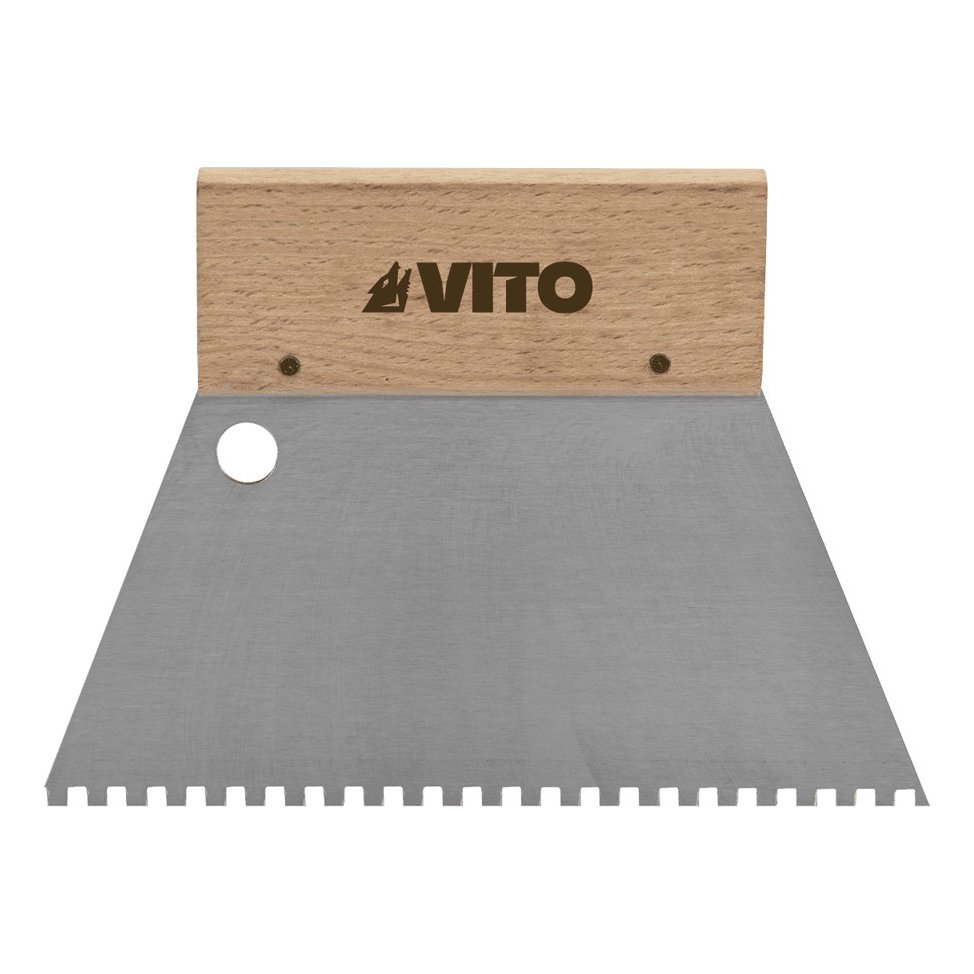 Espátula Inox Dentada 250 mm 6×6 – Vito