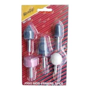 Jogo de Mós com 5 pçs. 1/4" para Berbequim